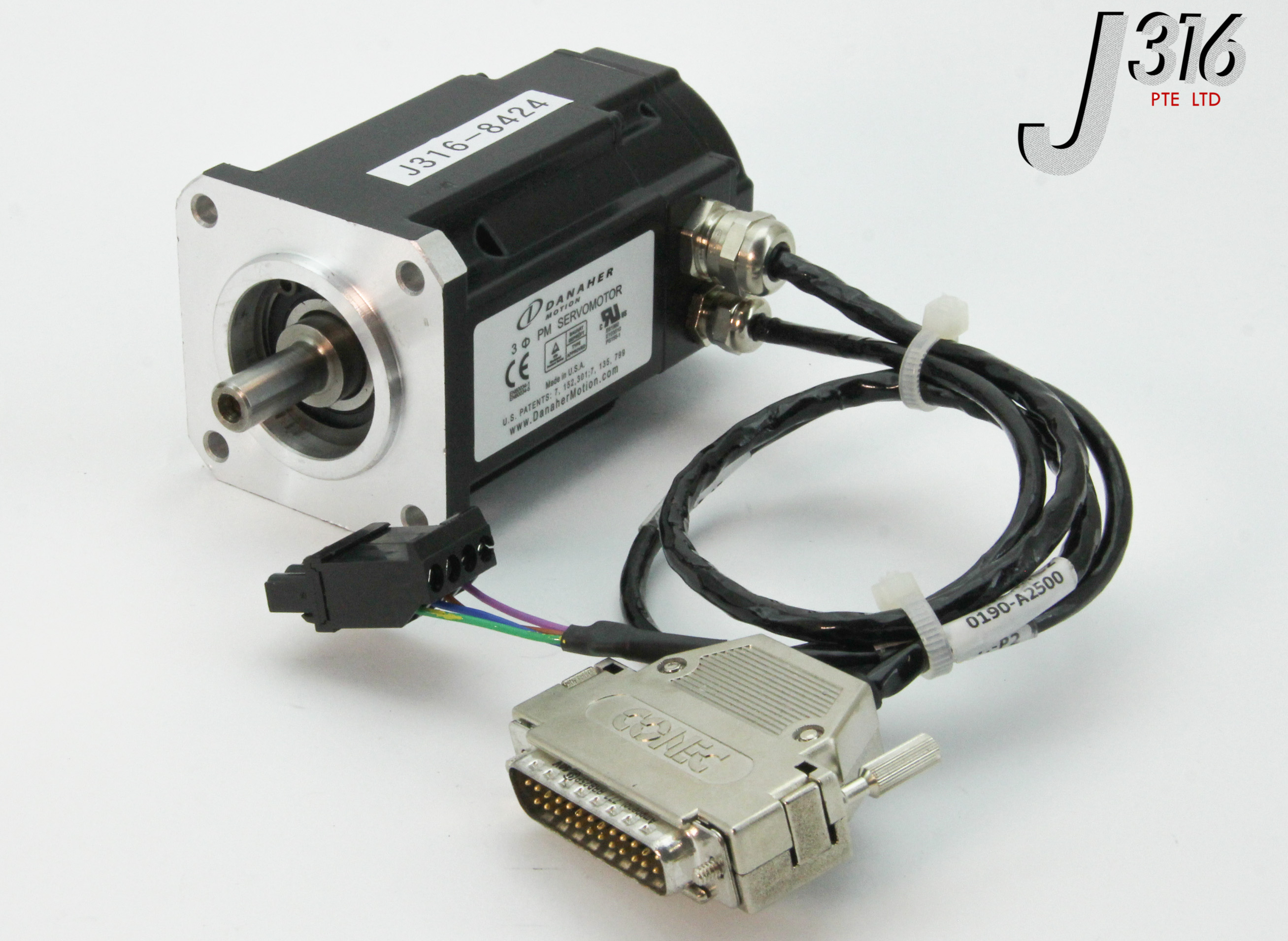 8424 DANAHER 3-PHASE PM SERVOMOTOR AKM21E-ANSNEH02 | eBay